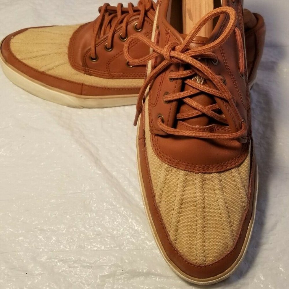 Men's Shoes by Ralph Lauren Leather and Canvas